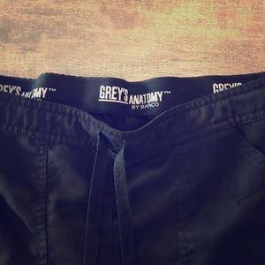 Black scrub bottoms (2 pairs)